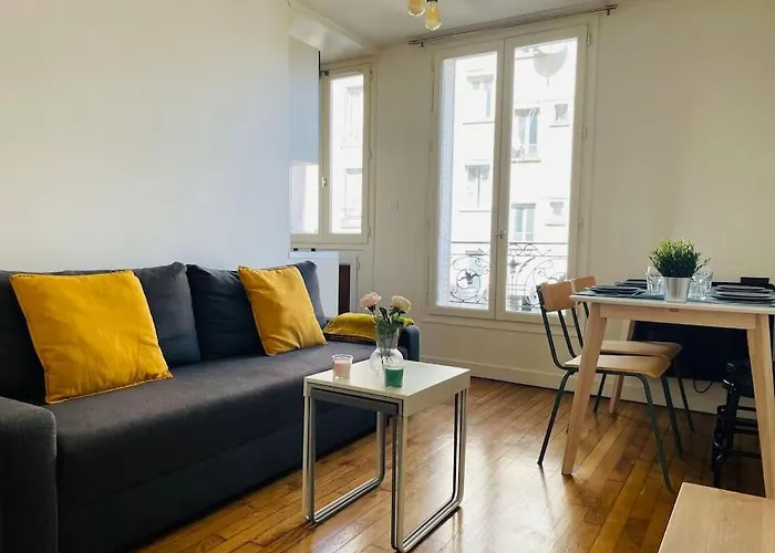 Charming & Cocooning Flat - Canal De L\'Ourq